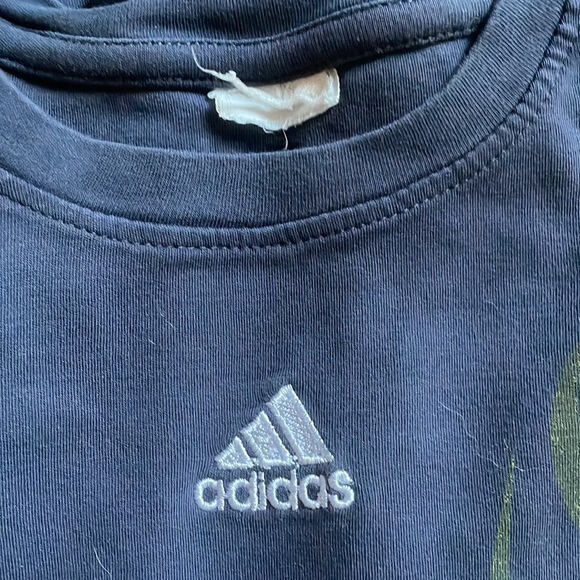 Mens adidas soccer detail sports shirt - Picture 2 of 7